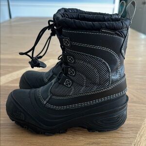The North Face Black Waterproof Boots size 13